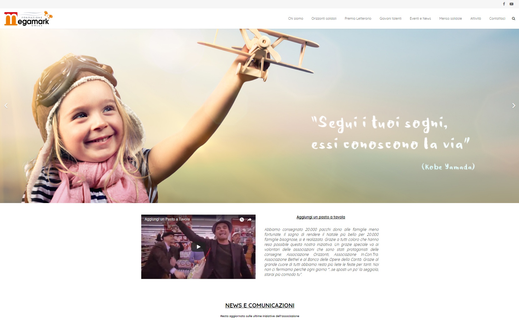 sito Fondazione Megamark